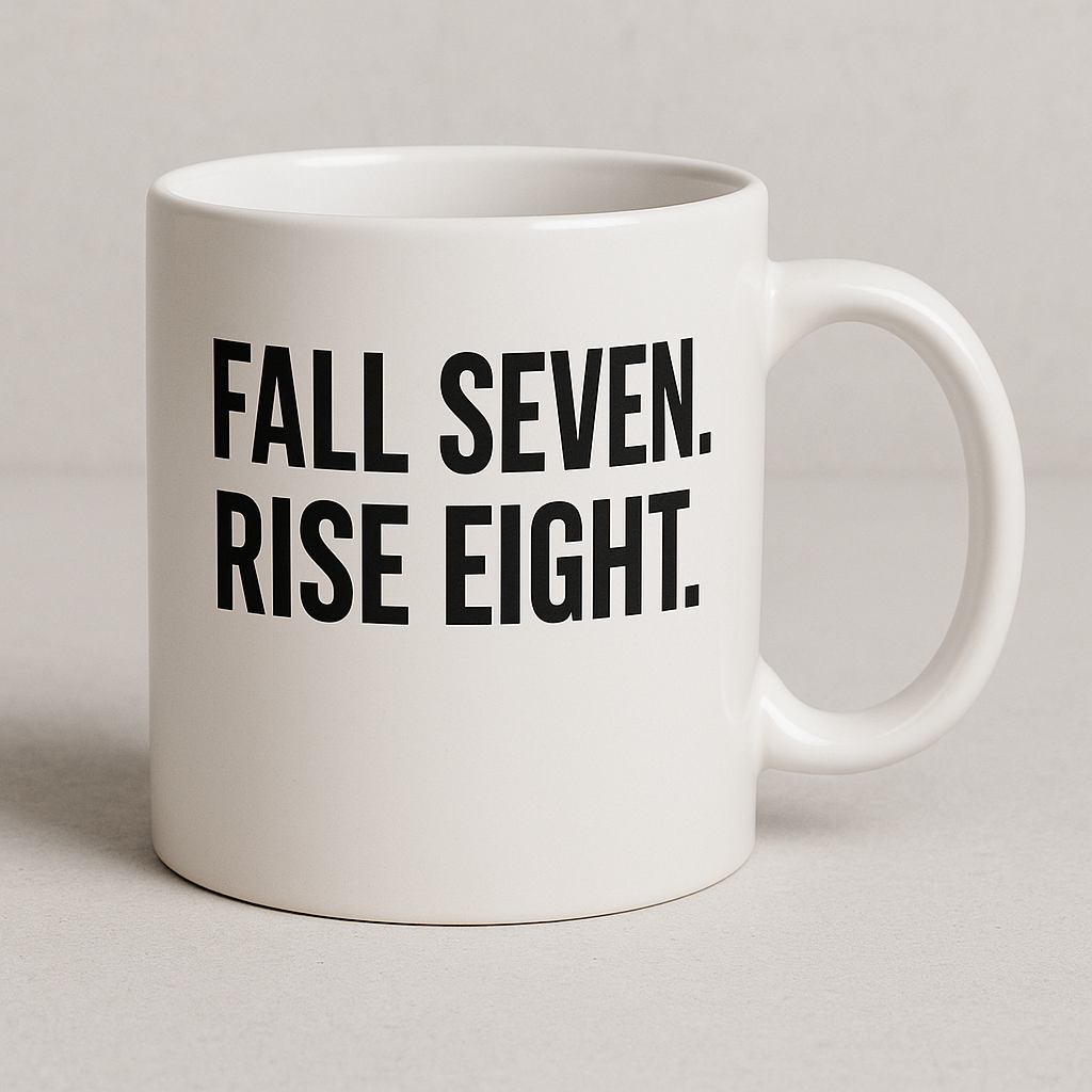 Fall Seven, Rise Eight Mug